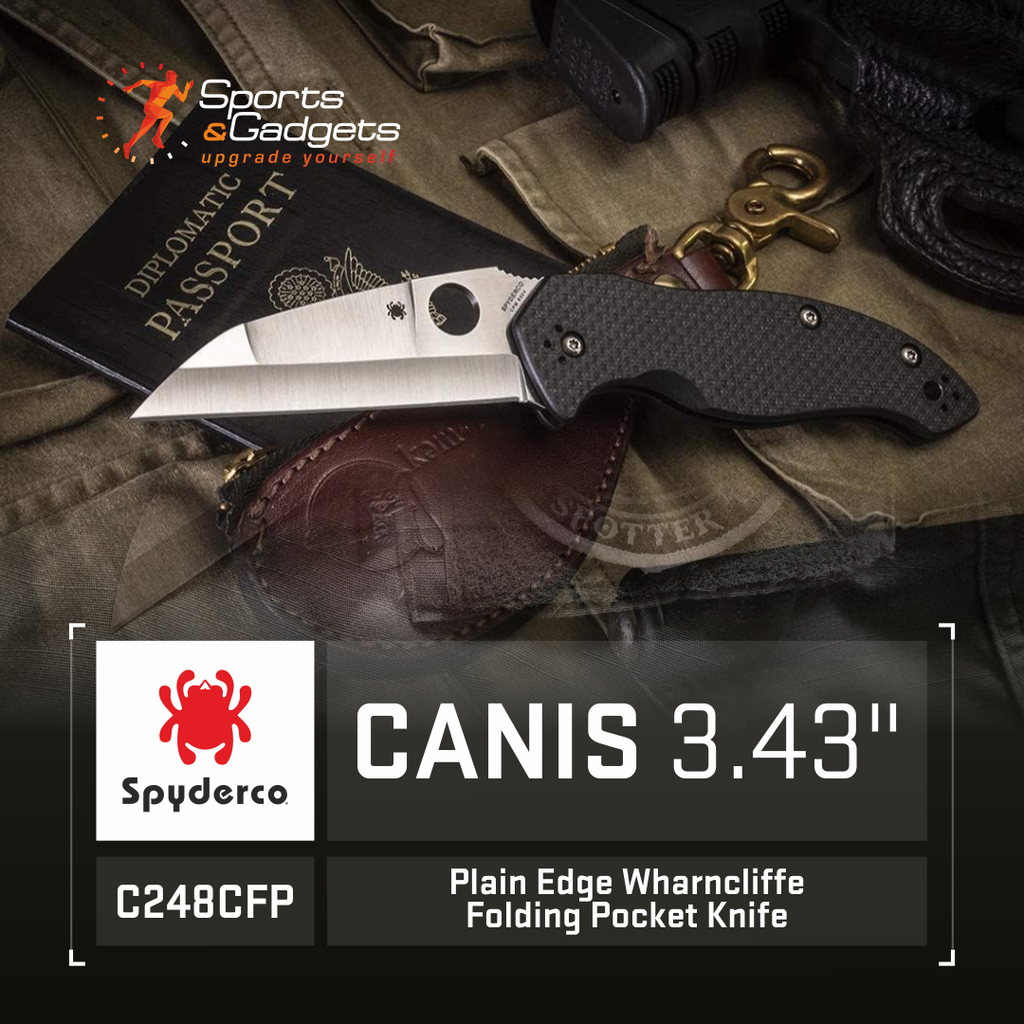 Unleashing Precision: Spyderco Canis 3.43