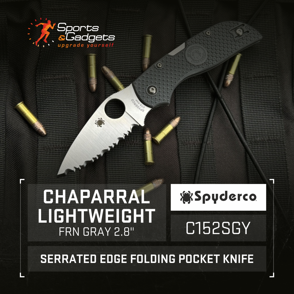 Spyderco Chaparral Lightweight FRN Gray 2.8