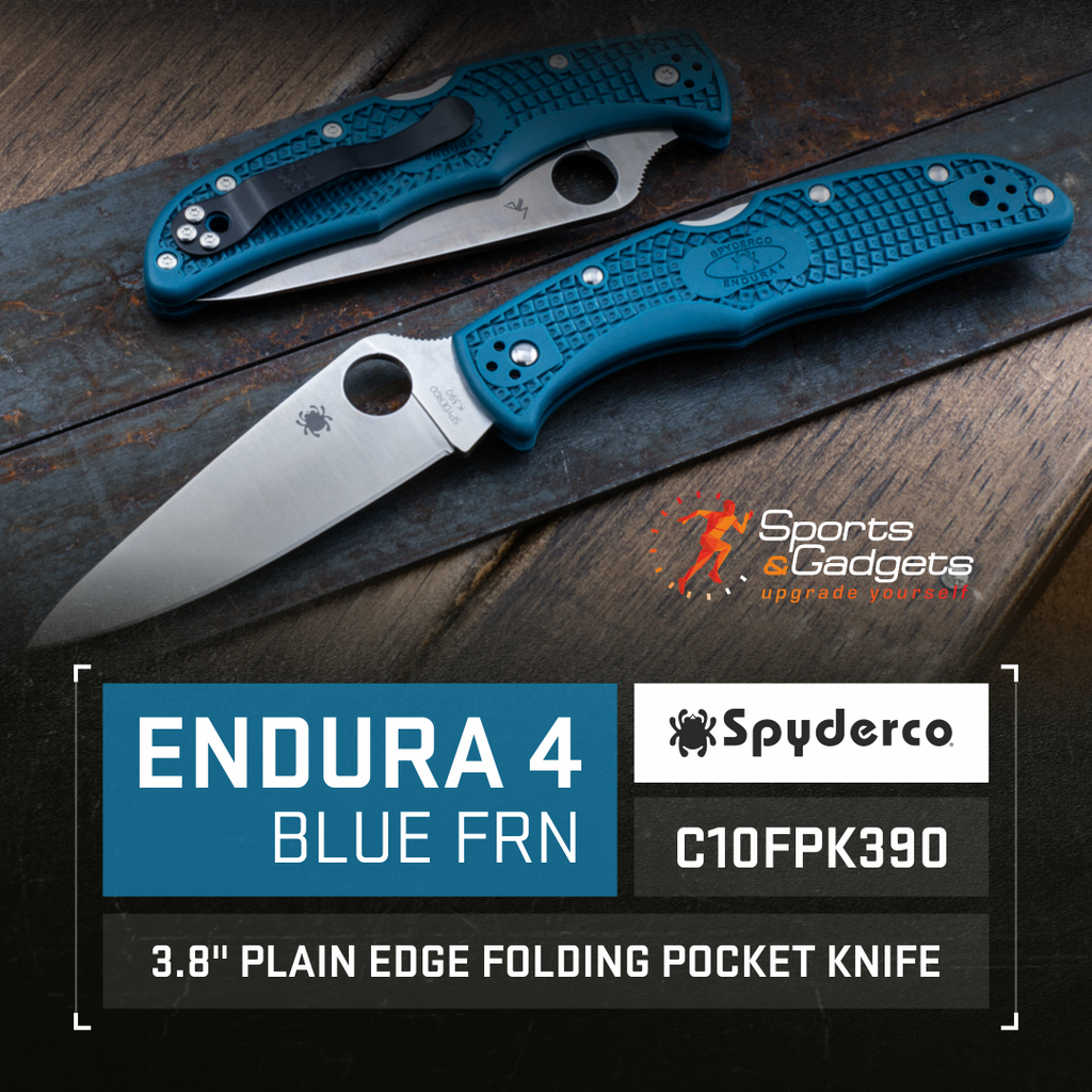 Spyderco Endura 4 FRN K390 Dark Cyan: A Legacy of Innovation