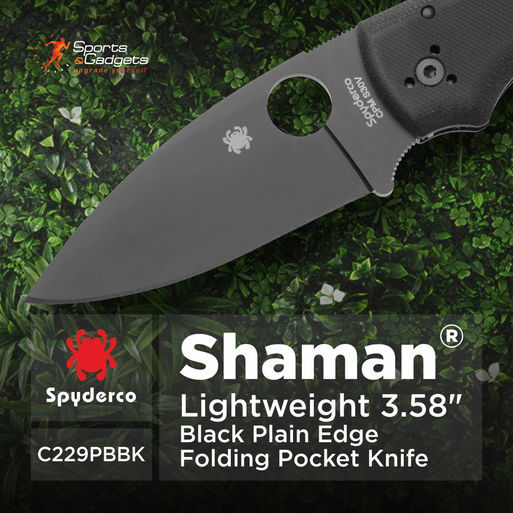 🔪 Spyderco Shaman Lightweight 3.58