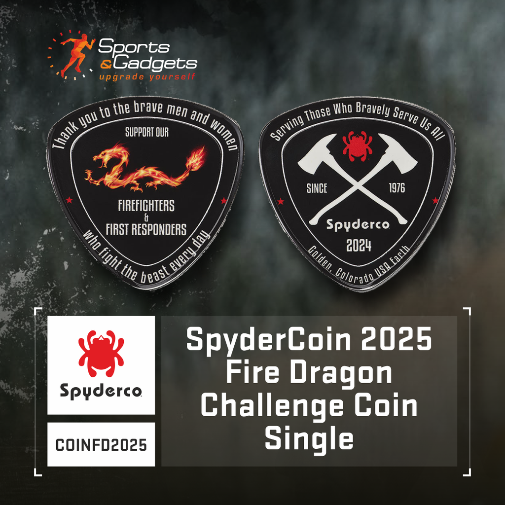 Honoring Our Heroes: Spyderco SpyderCoin 2025 Fire Dragon Challenge Coin