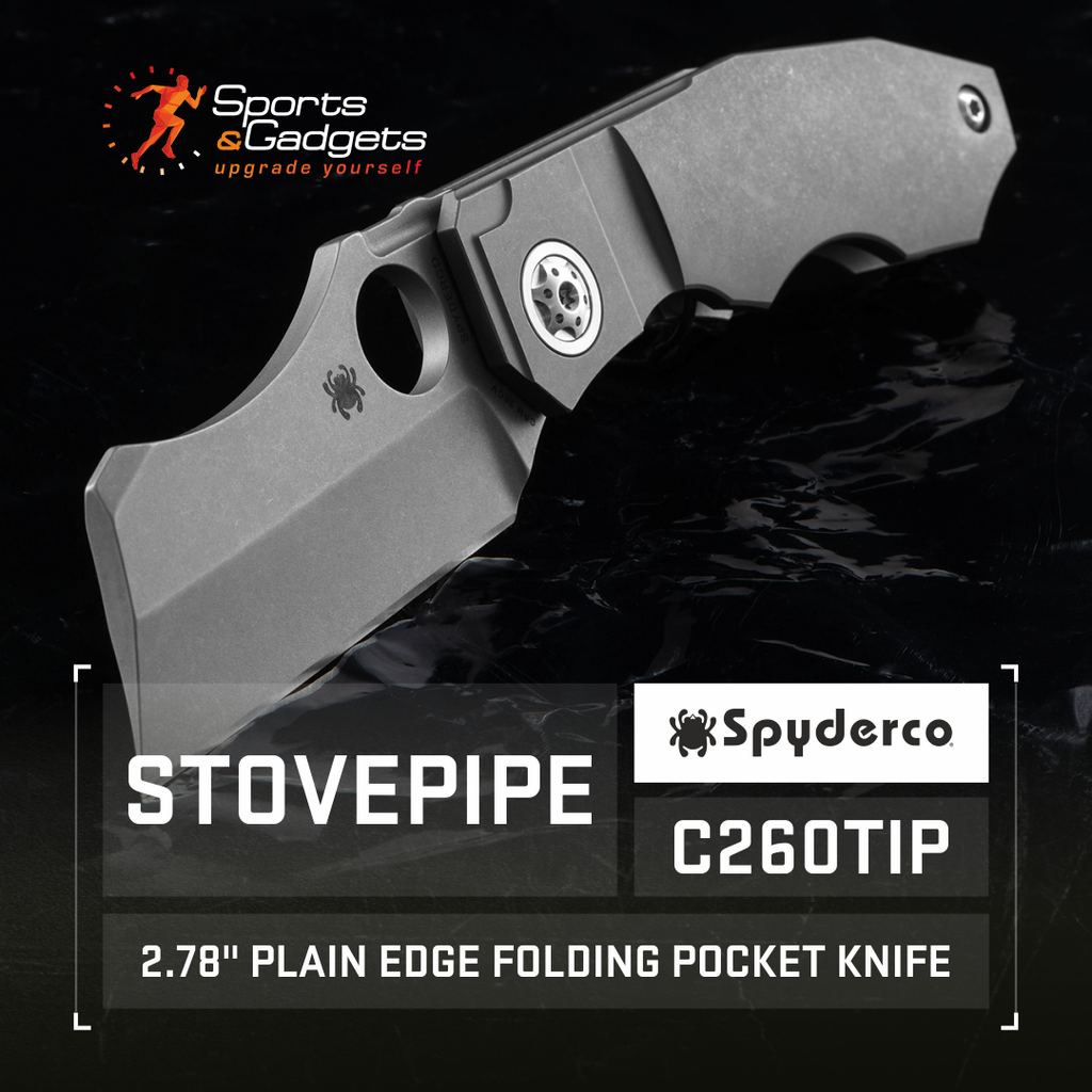 Spyderco Stovepipe: A Bold Fusion of Custom Design and High-Performance Engineering