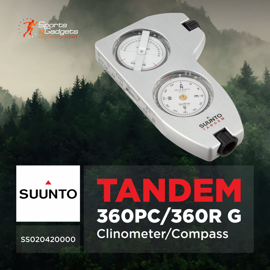 🧭 Suunto Tandem/360PC/360R G Clinometer/Compass (SS020420000): Precision Bearings + Inclination in One Rugged Tool 📐🛠️