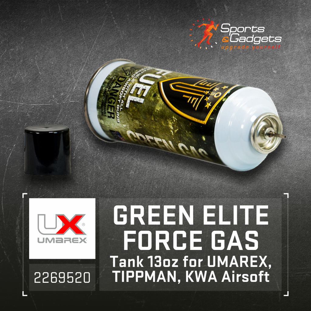 Dominate the Field with Umarex Green Elite Force Gas Tank 13oz