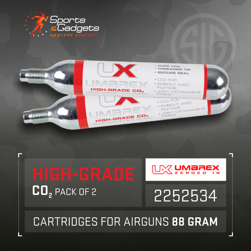 Enhance Your Airgun Experience with Umarex High-Grade CO2 Cartridges
