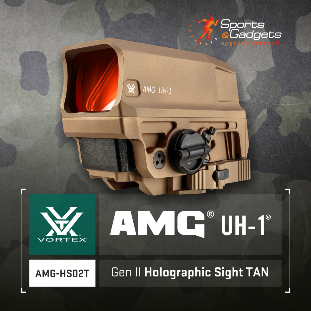 Vortex Optics AMG UH-1 Gen II Holographic Sight TAN – Built for Speed, Ready for Duty