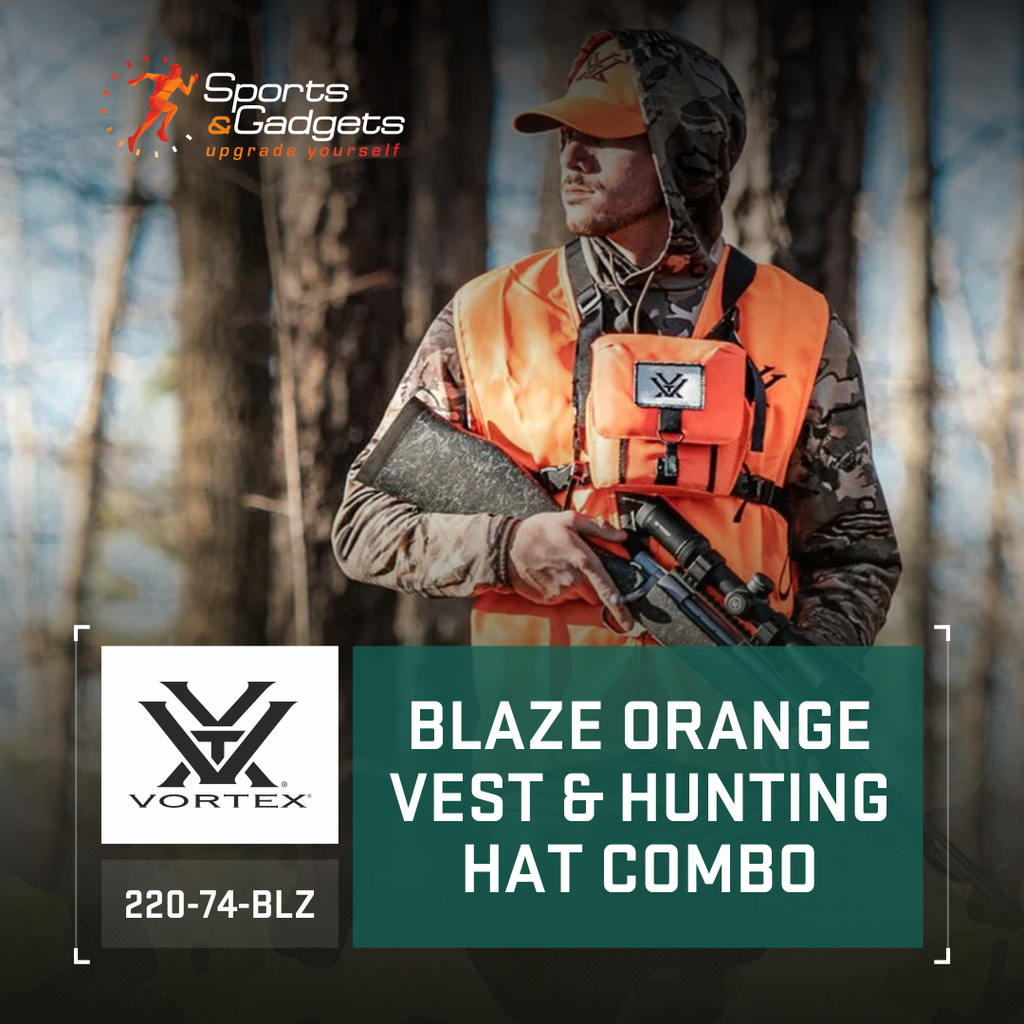 Stay Safe and Compliant: The Vortex Optics Blaze Orange Vest & Hunting Hat Combo