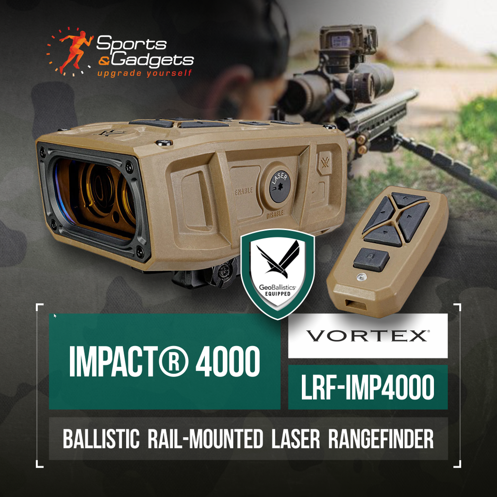 Vortex Optics Impact 4000 Ballistic Rail-Mounted Laser Rangefinder: Elevate Your Long-Range Precision