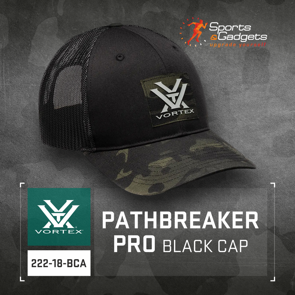 Vortex Optics Pathbreaker Pro Black Cap: Built for Adventure, Styled for Everyday