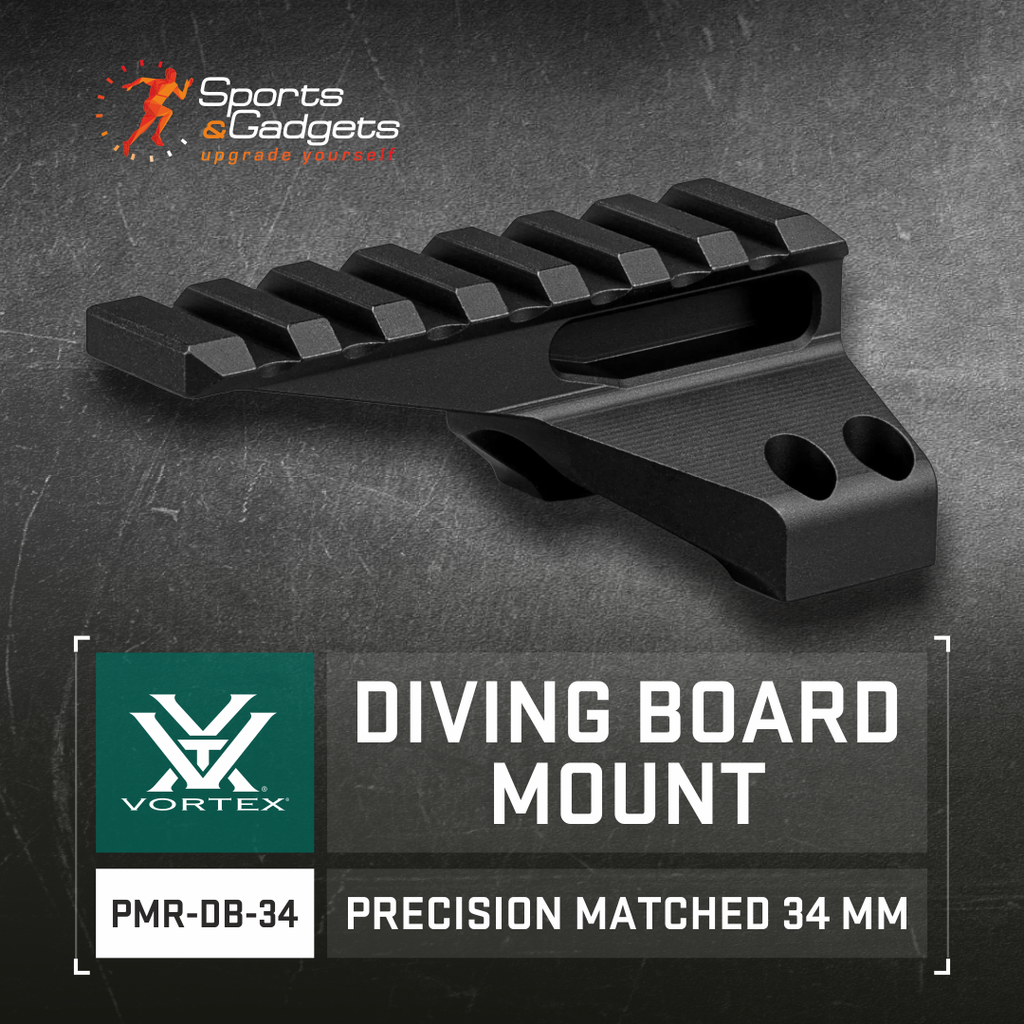 Unlock Precision and Stability with the Vortex Optics Precision Matched 34mm Diving Board Mount