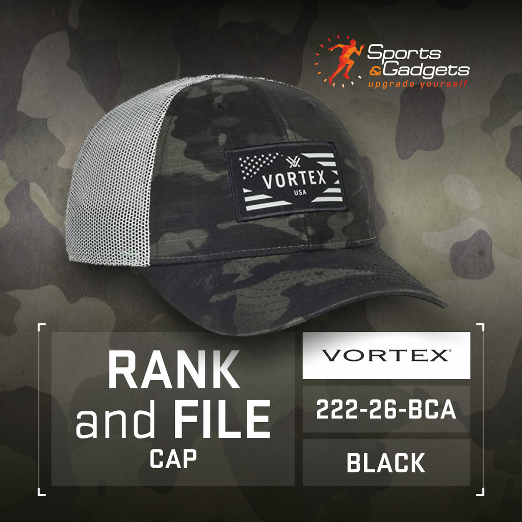 Embrace Adventure with the Vortex Optics Rank and File Black Cap