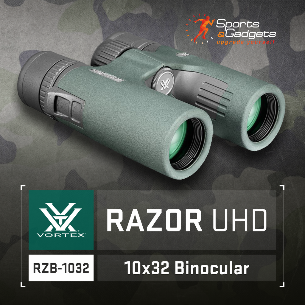 See the Unseen: Vortex Optics Razor UHD 10x32 Binocular (RZB-1032)