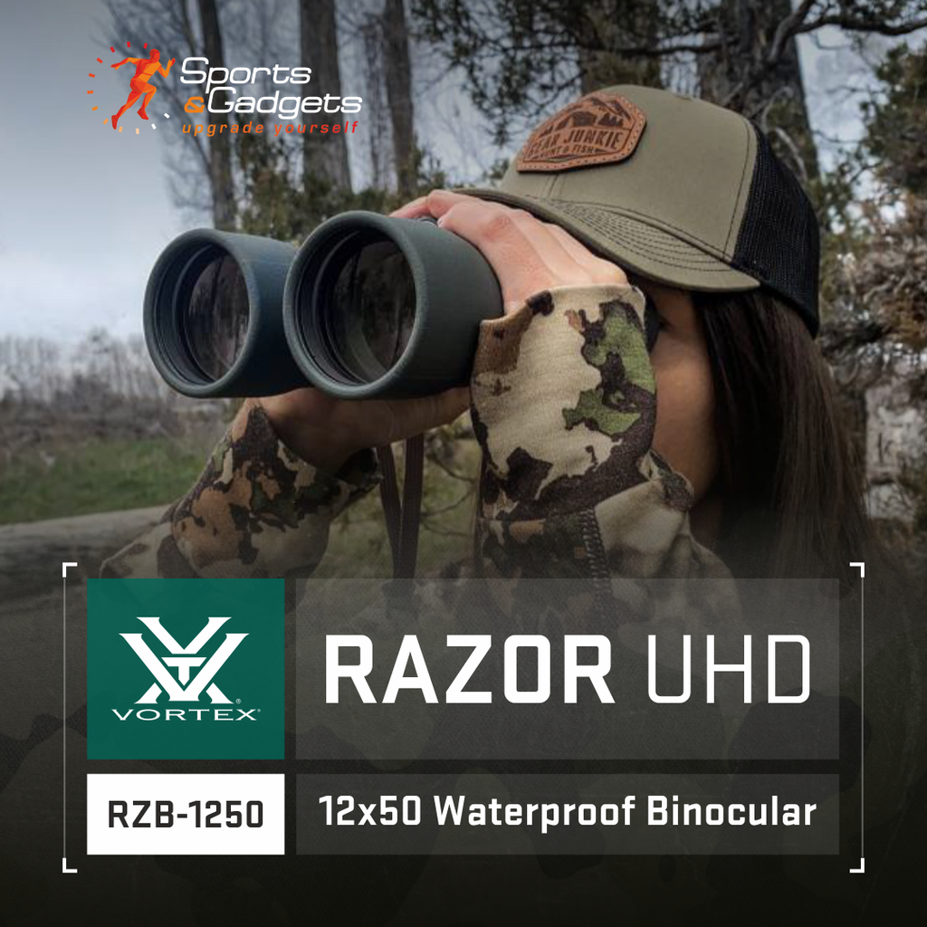See the Unseen: The Vortex Optics Razor UHD 12x50 Binoculars (RZB-1250)