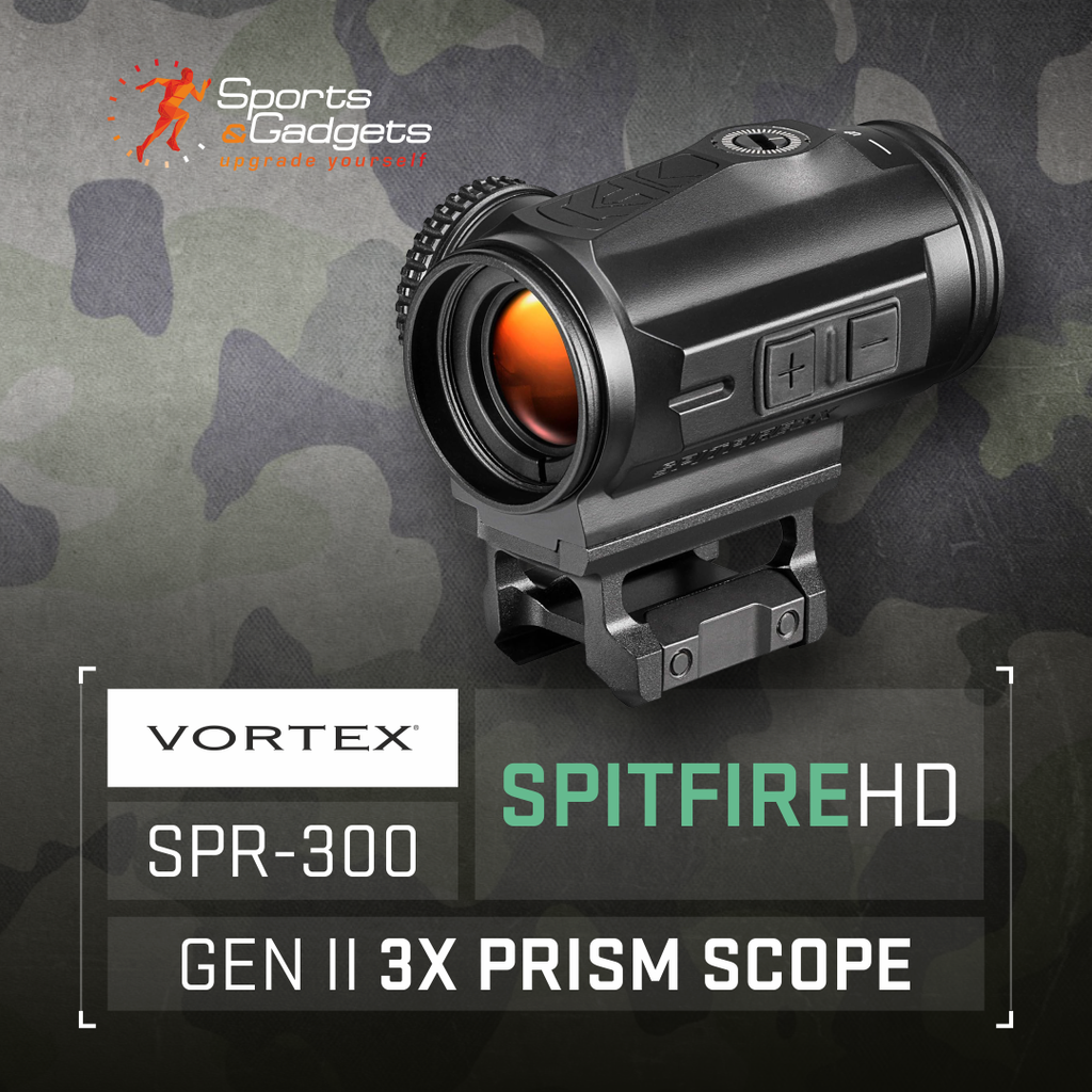 Vortex Optics Spitfire HD Gen II 3x Prism Scope: Precision and Durability Redefined