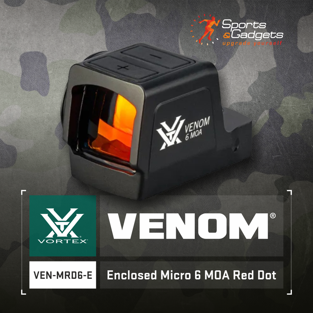 🔴 Vortex Optics Venom Enclosed Micro 6 MOA Red Dot (VEN-MRD6-E)