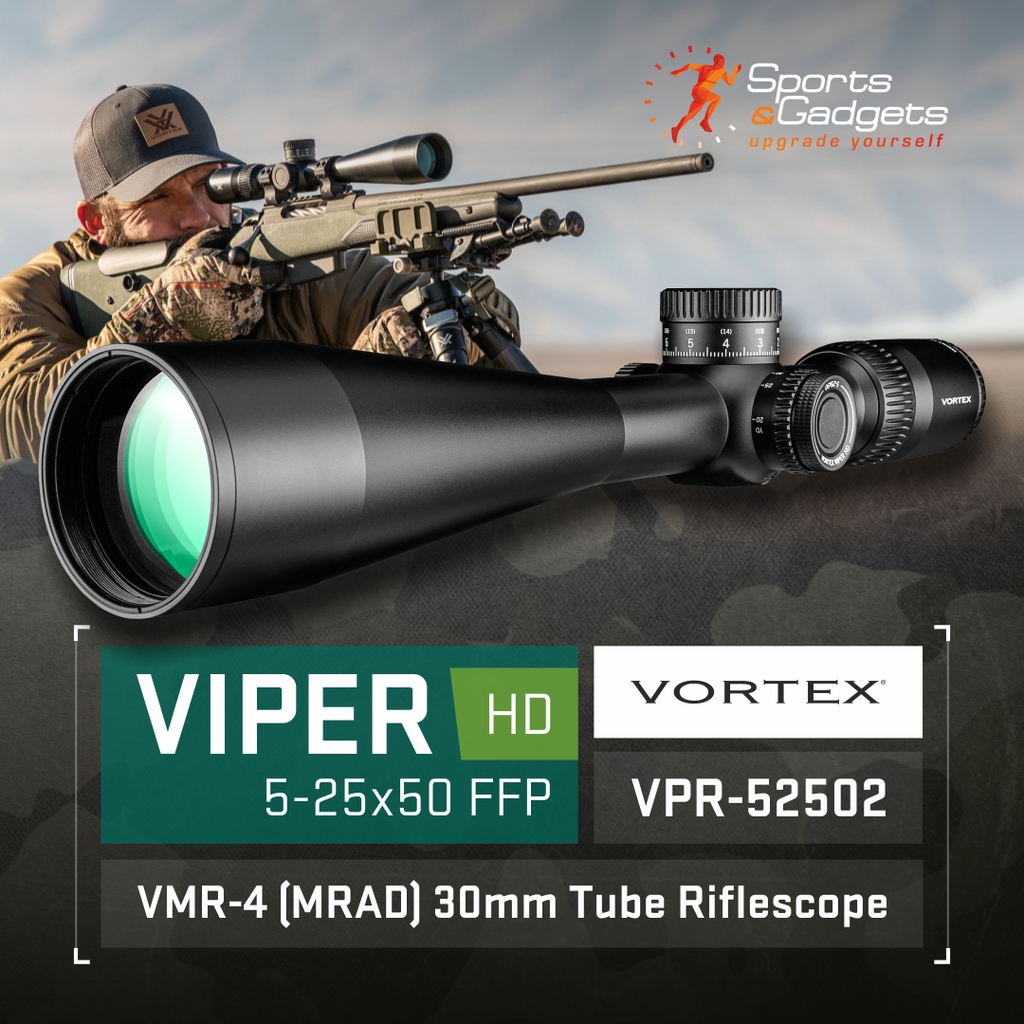 Vortex Optics Viper HD 5-25x50 FFP Riflescope: Precision at Its Peak