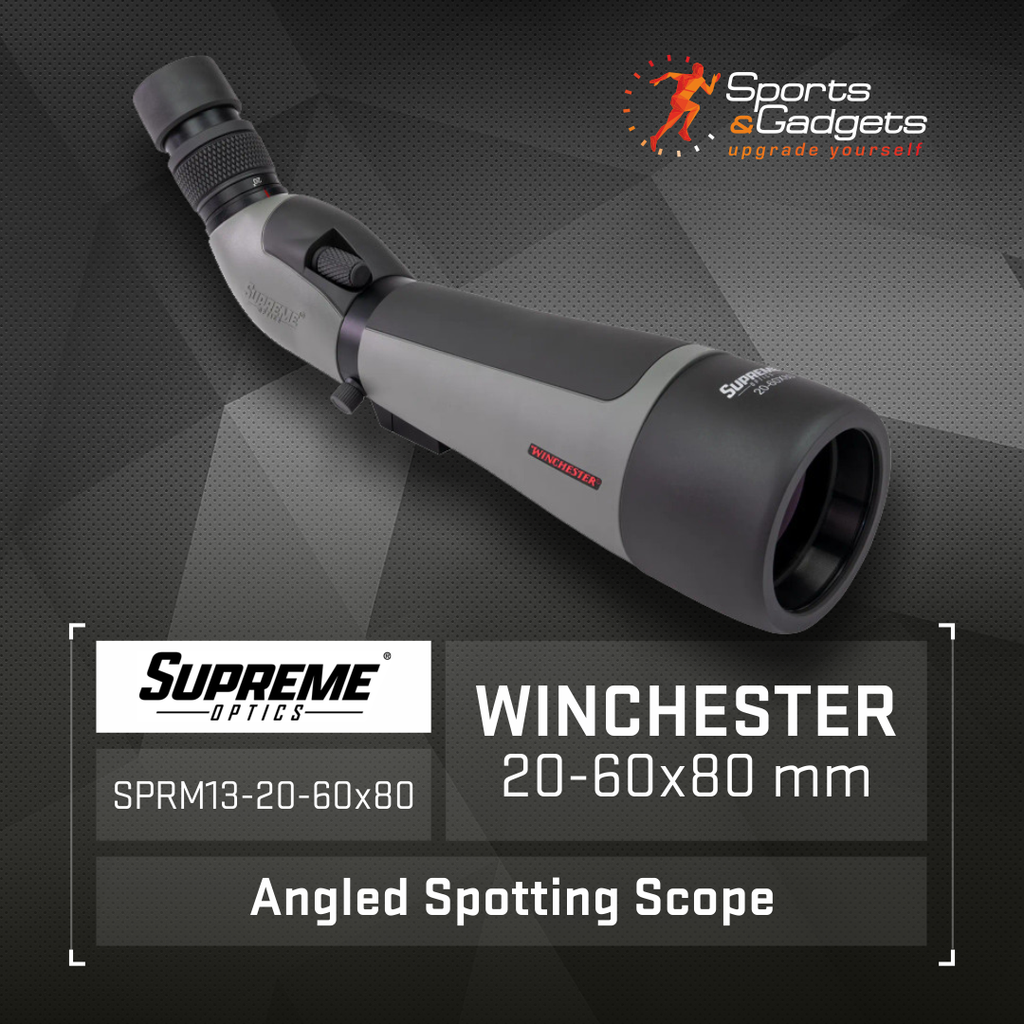 See Farther, Clearer: Winchester Supreme 20-60x80mm Angled Spotting Scope Review