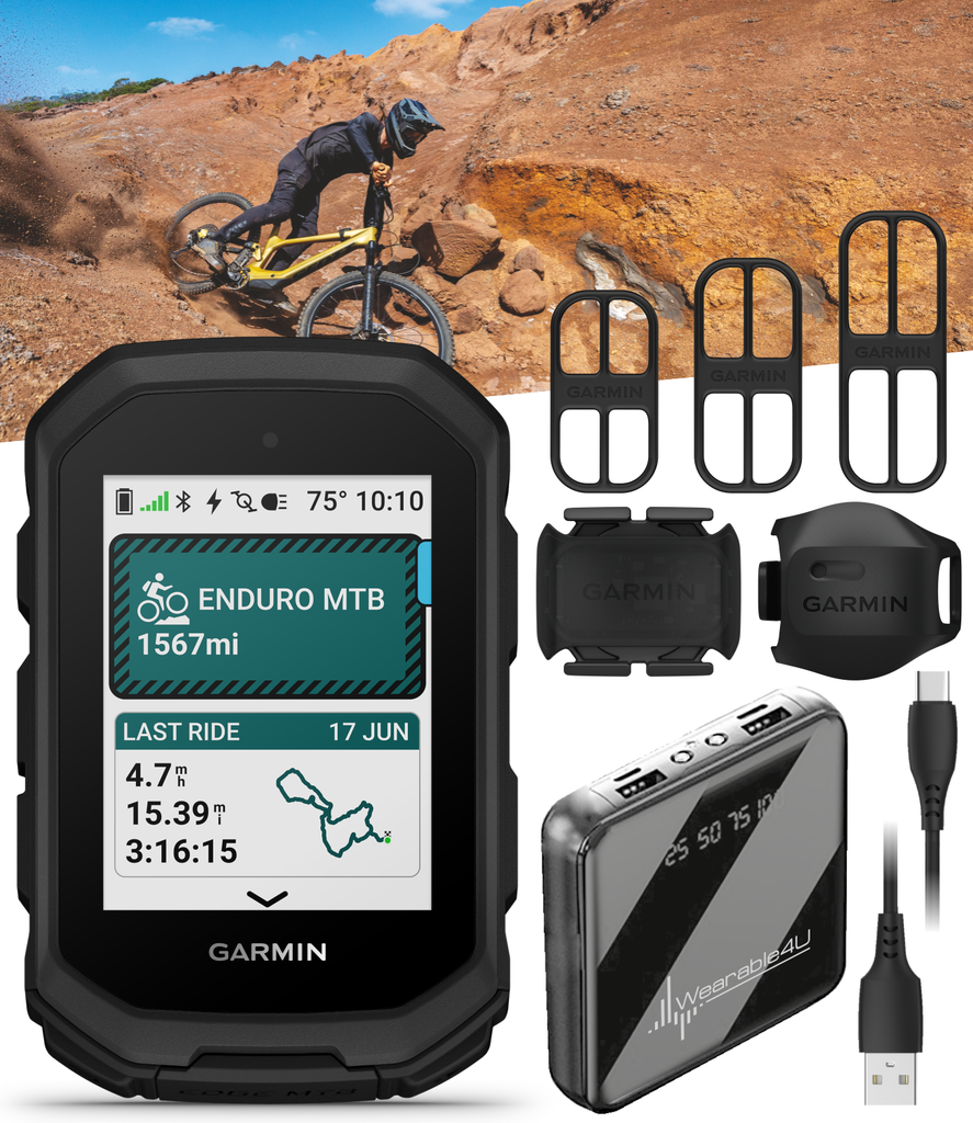 Garmin Edge MTB Rugged GPS Bike Computer with Mountain Bike Metrics, T – Sports and Gadgets