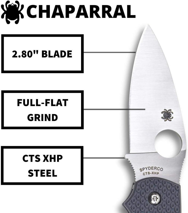 Spyderco Chaparral Lightweight Prestige Folding Knife C152PGY