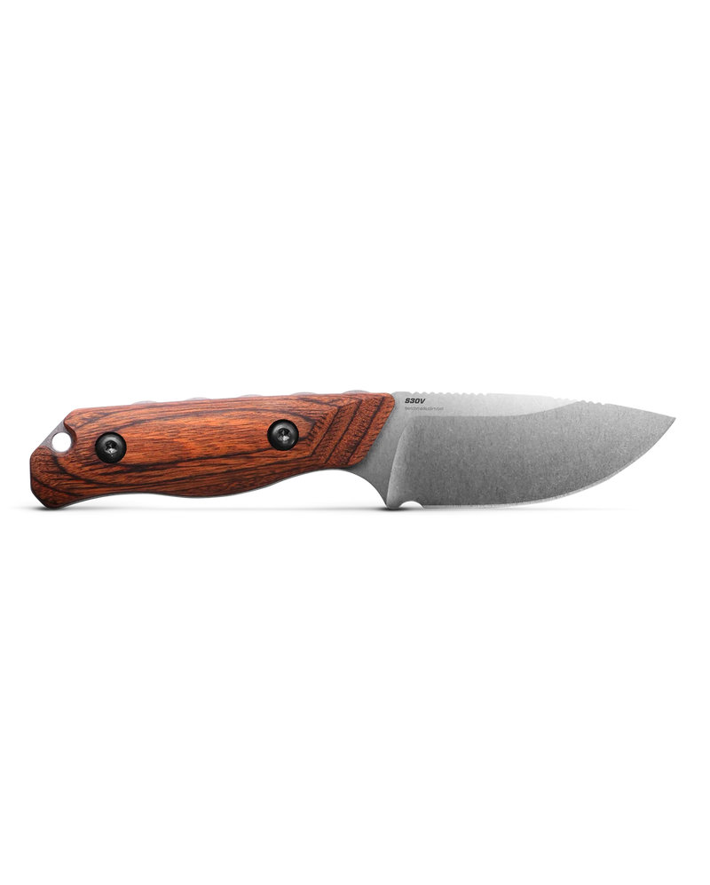 Benchmade Hidden Canyon Hunter 15017 Stabilized Wood 2.79" Fixed Blade Knife
