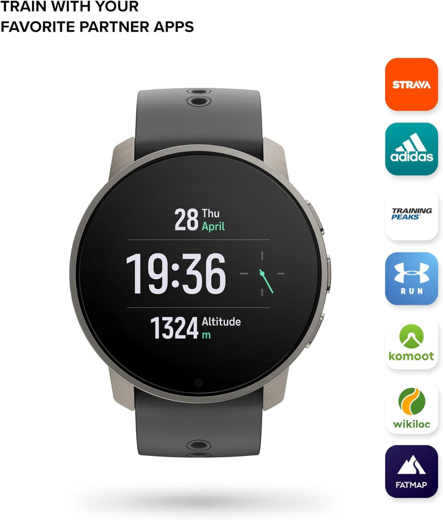 Suunto Peak Pro Titanium Slate Watch – Sports and Gadgets - Main Image