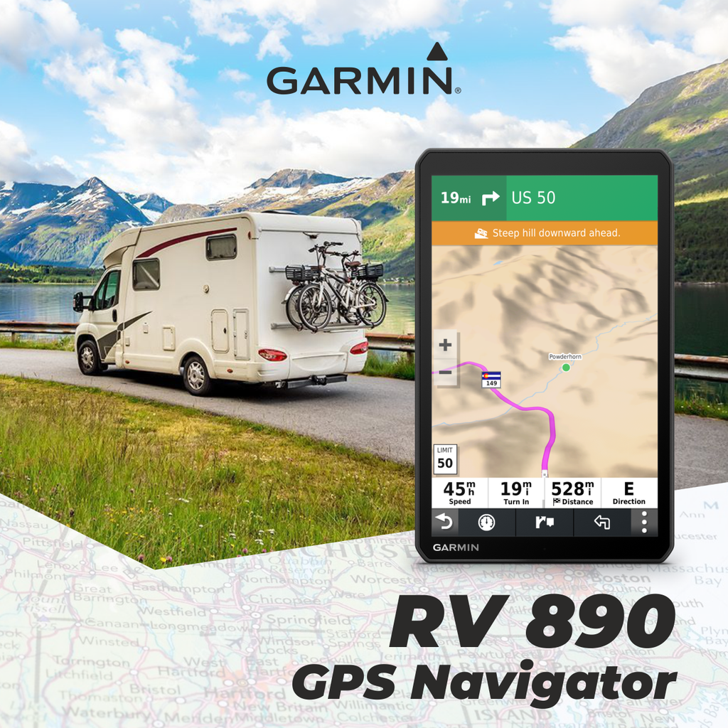 Garmin RV 890 MTS GPS Navigator Sports and Gadgets