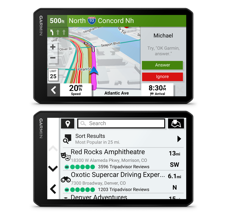 Garmin DriveSmart 66/76/86 Car GPS Navigator with Bright, Crisp High-Res Maps and Voice Assist