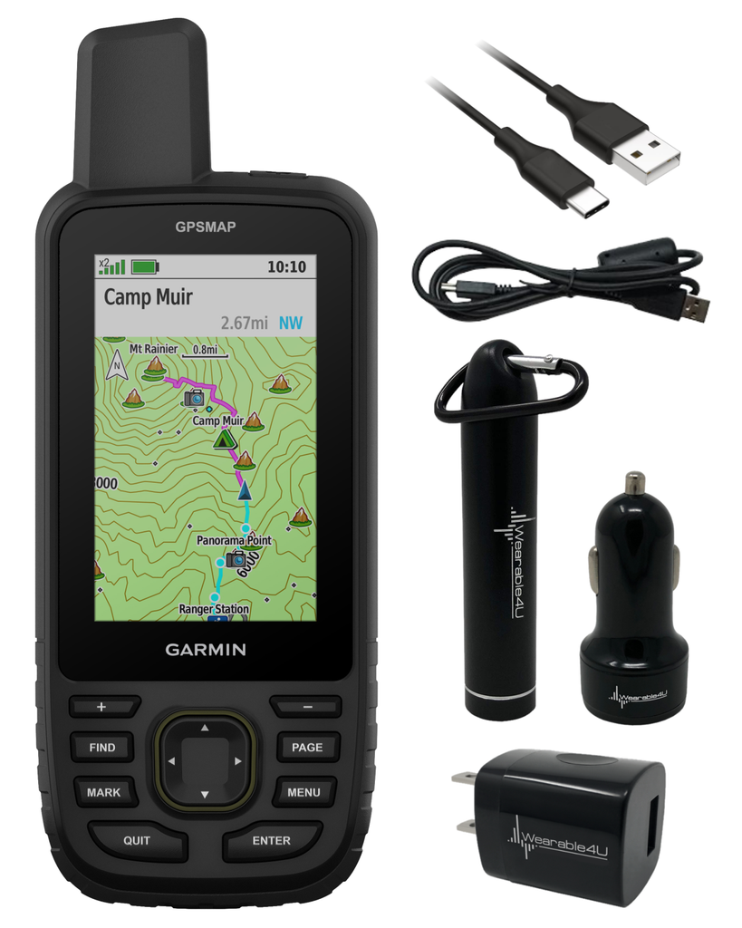 Garmin GPSMAP 67 Rugged GPS Hiking Handheld, Expanded GNSS Support