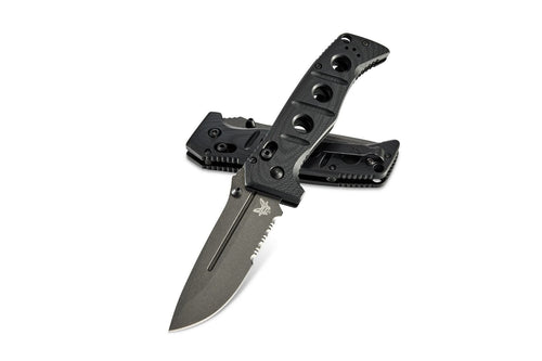 Benchmade 275SGY-1 Adamas Serrated Folding Knife