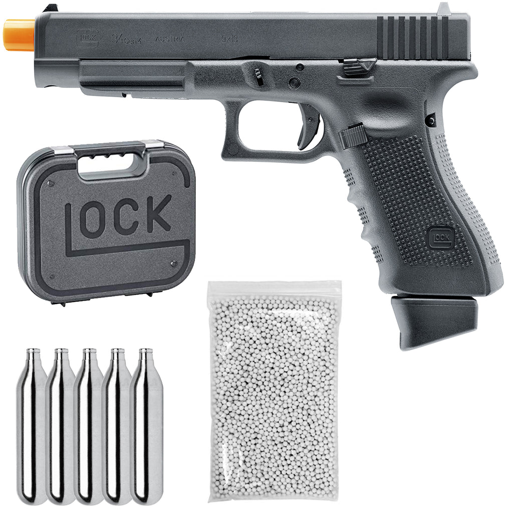 Tin Sign Umarex Glock G34 Gen4 C02 Blowback Deluxe (VFC) Airsoft Pistol BB Air  Soft Gun with Wearable4U Bundle Metal Plaques - Price history & Review, AliExpress Seller - Shop5714060 Store