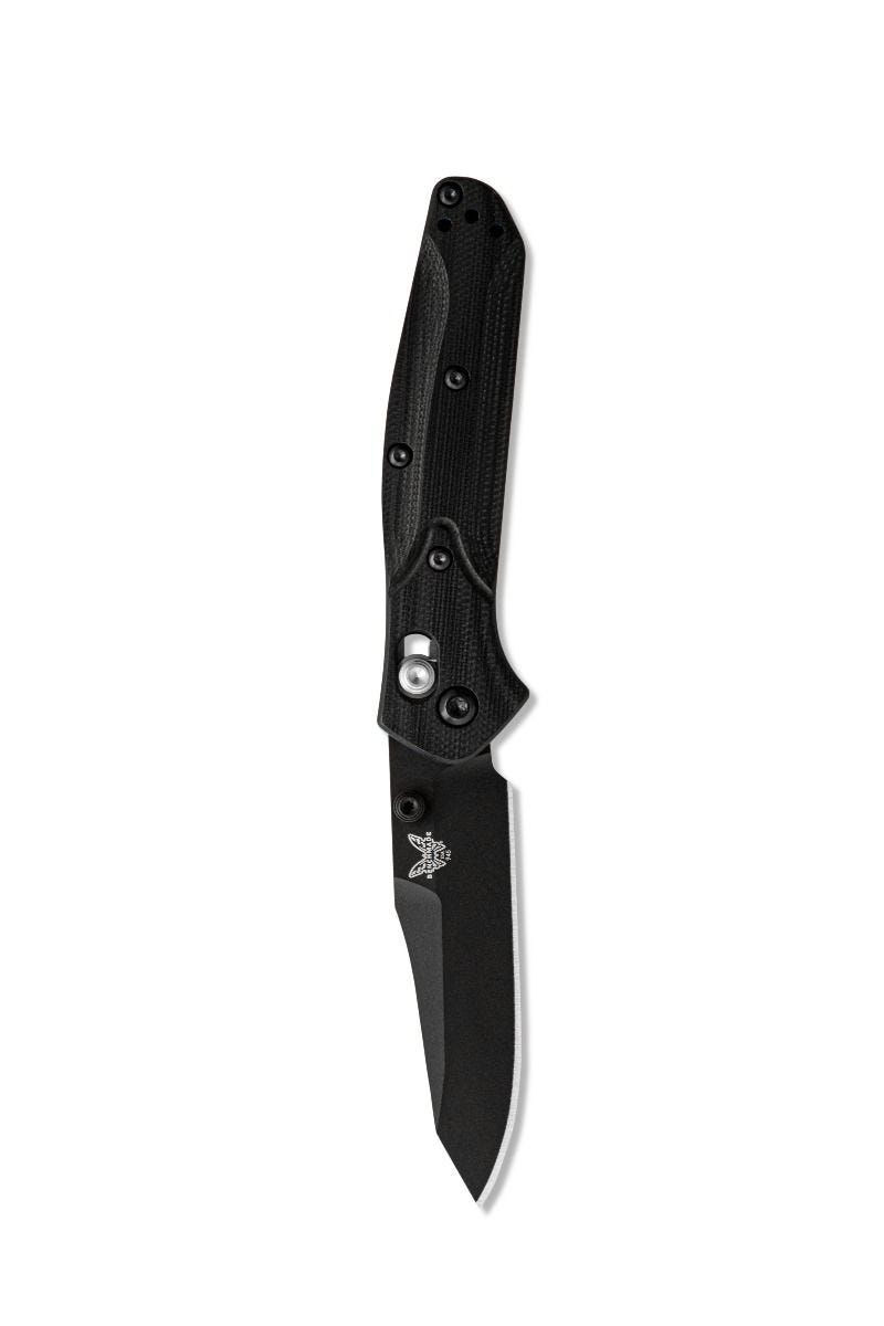 Benchmade Mini Osborne 945BK-1 CPM-S30V (58-60) 2.92" Plain Edge Pocket Knife