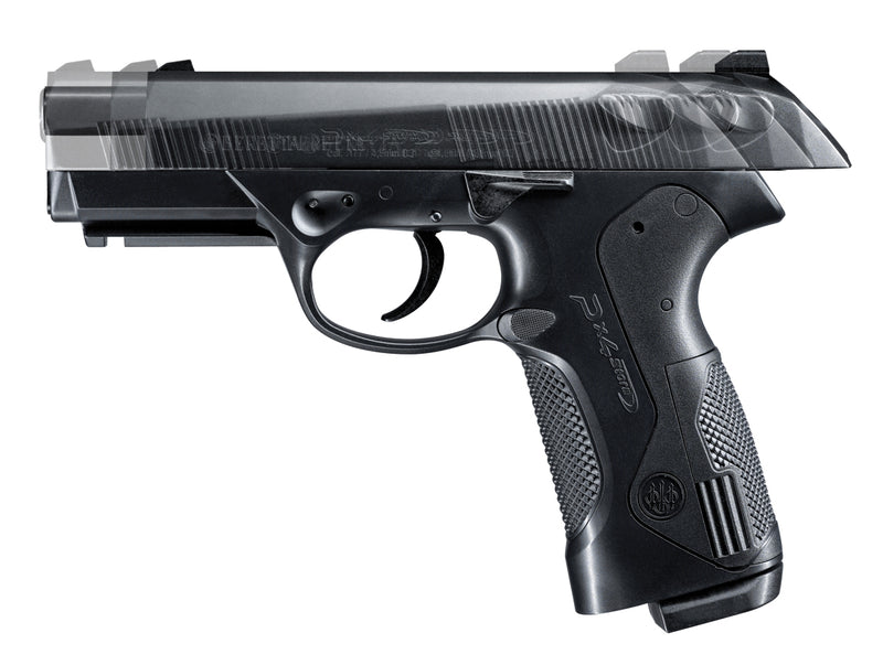 Umarex Beretta PX4 Storm .177 Cal Blowback Air Pistol, Black (2253004) with 5x12g CO2 and Pack of Pellets or BBs or Mag Bundle