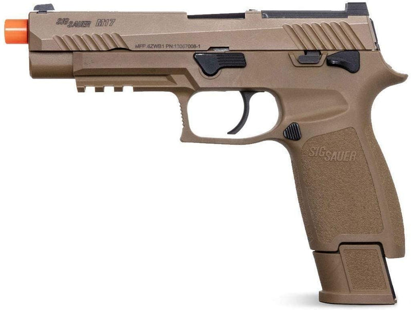 Copy of Sig Sauer Pro Force M17 Green Gas Blowback Airsoft Pistol, Coyote Tan
