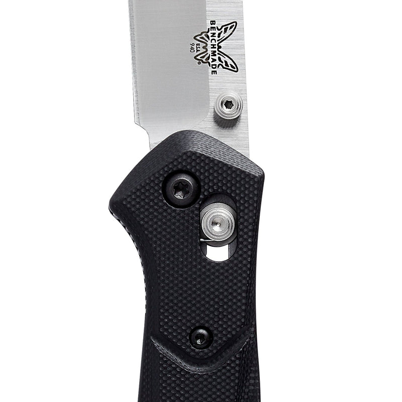 Benchmade 940-2 Osborne G10 Handle 3.40" Reverse Tanto Plain Edge Folding Pocket Knife