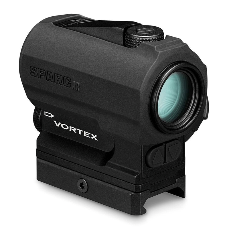 Vortex Optics SPARC Red Dot Sight Gen II (2 MOA Bright Red Dot, Multi-Height Mount System) with Wearable4U Bundle