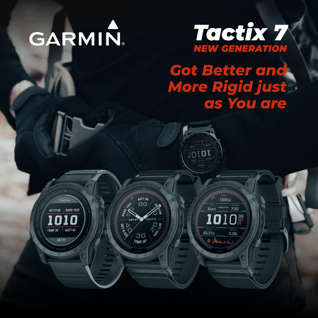 Garmin Tactix 7 Tactical Multisport GPS Smartwatch with 1.4” AlwaysOn