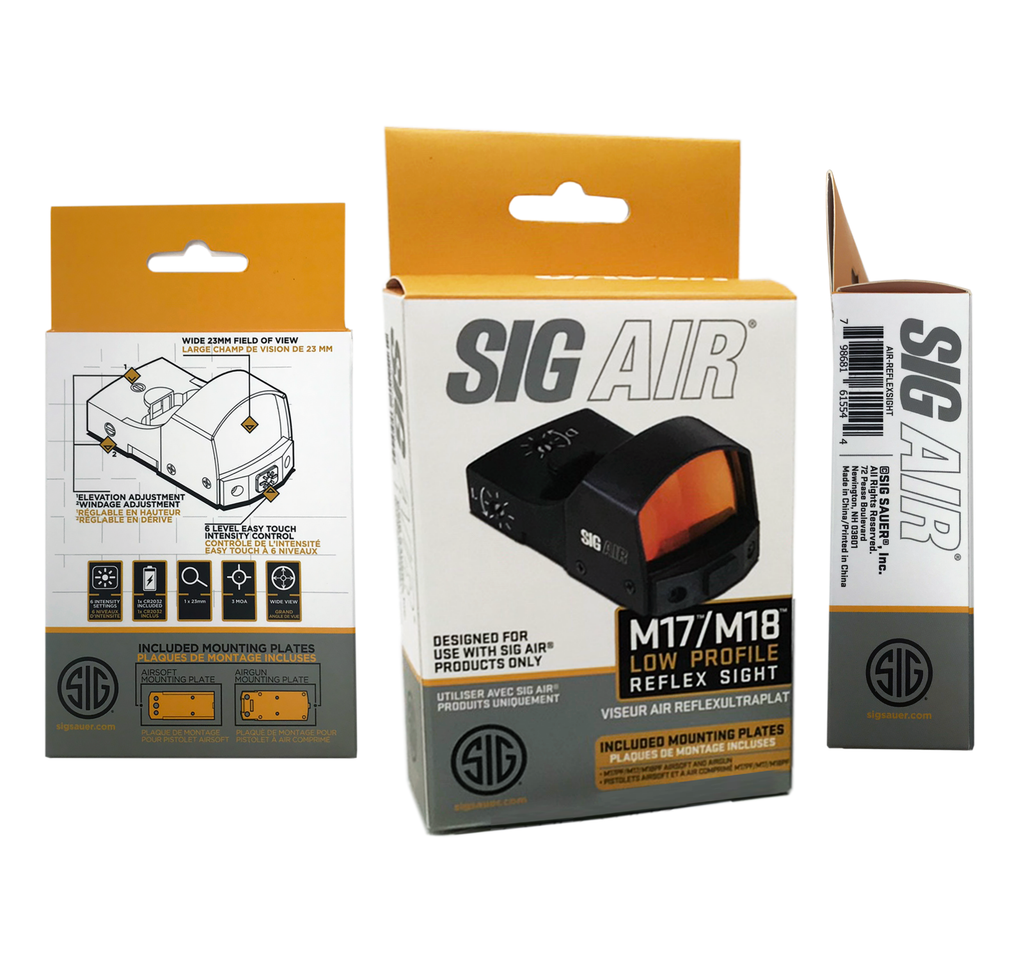 Sig Sauer Airgun Red Dot Optic Reflex Sight, M17/M18 Air Pistol