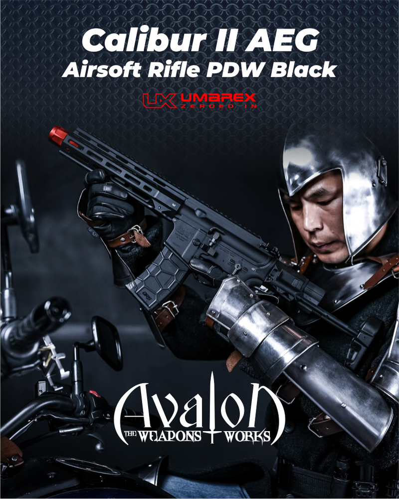 Umarex Avalon Calibur II AEG Airsoft Rifle PDW with Wearable4U Bundle
