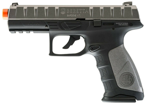 Umarex Beretta APX CO2 BB Blowback Airsoft Pistol, Black/Grey (2274306)