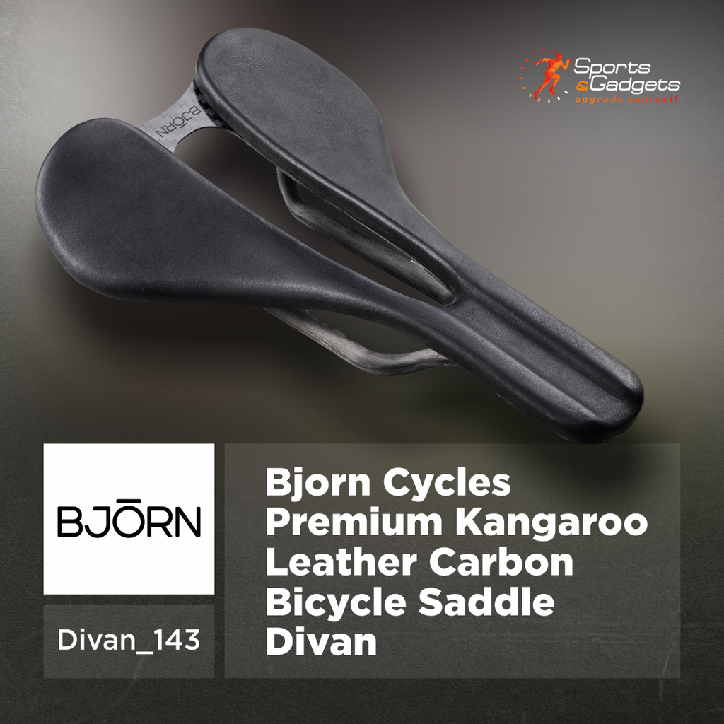 🚴‍♂️ Why the Bjorn Cycles Premium Kangaroo Leather Carbon Bicycle Saddle Divan Stands Out 🔥