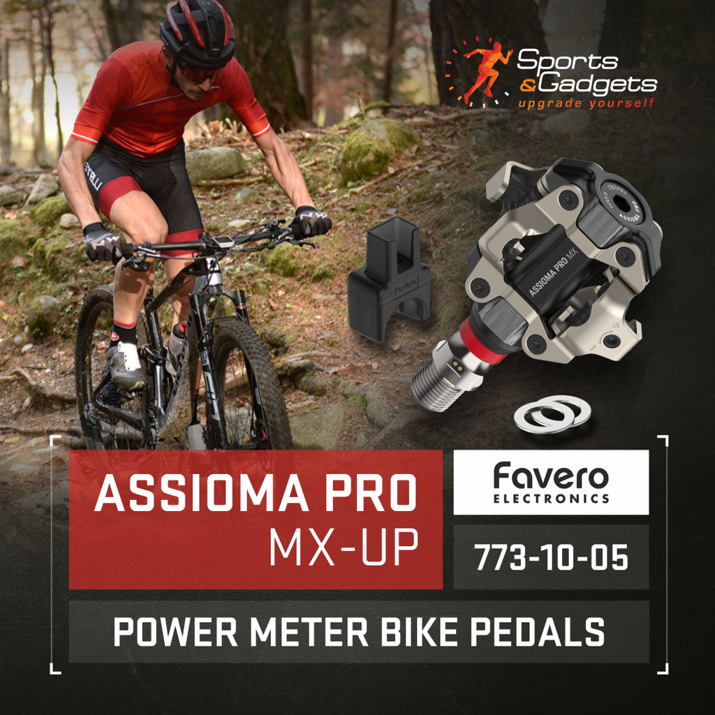 Transform Your Ride: Favero ASSIOMA PRO MX-UP Power Meter Bike Pedals