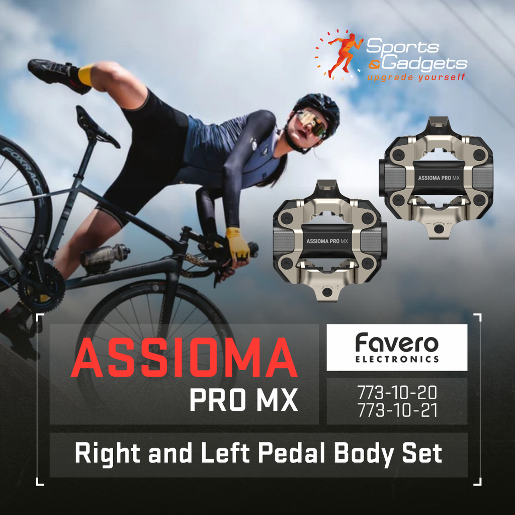 🚴‍♂️ Favero Assioma PRO MX Right and Left Pedal Body Set (773-10-20_773-10-21)