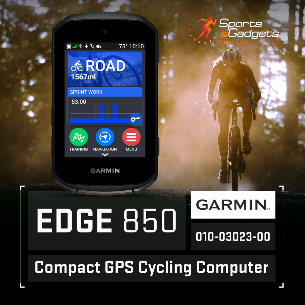 Garmin Edge 850: The Compact GPS Cycling Computer That Does It All