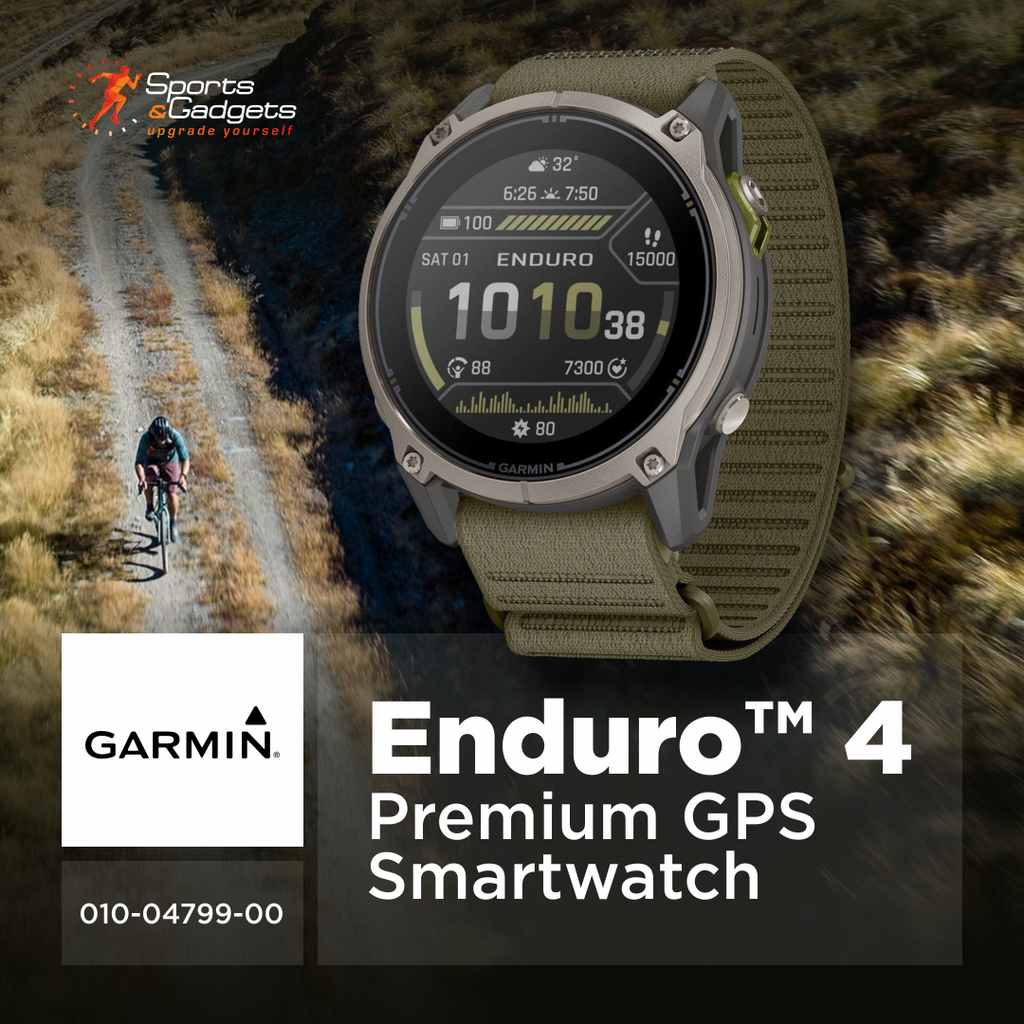 ⌚ Garmin Enduro 4 Premium GPS Smartwatch: Solar-Powered Performance for Long-Distance Adventures ☀️⌚