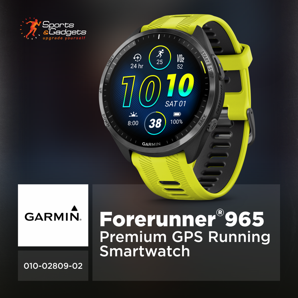 🏃 Garmin Forerunner 965 Premium GPS Running and Triathlon Smartwatch: Train Brilliantly, Race Confidently ⌚