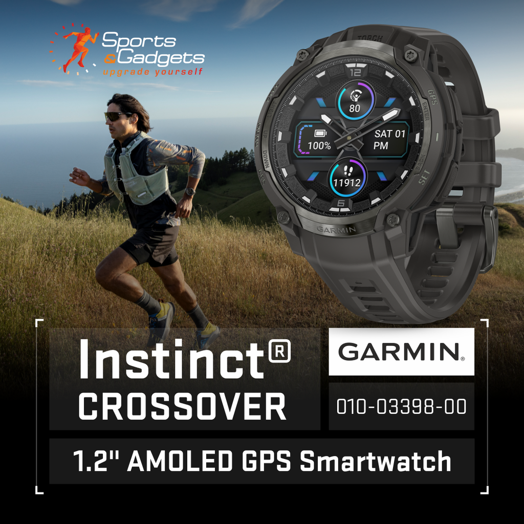 Garmin Instinct Crossover AMOLED: The Rugged Hybrid Smartwatch That Does It All