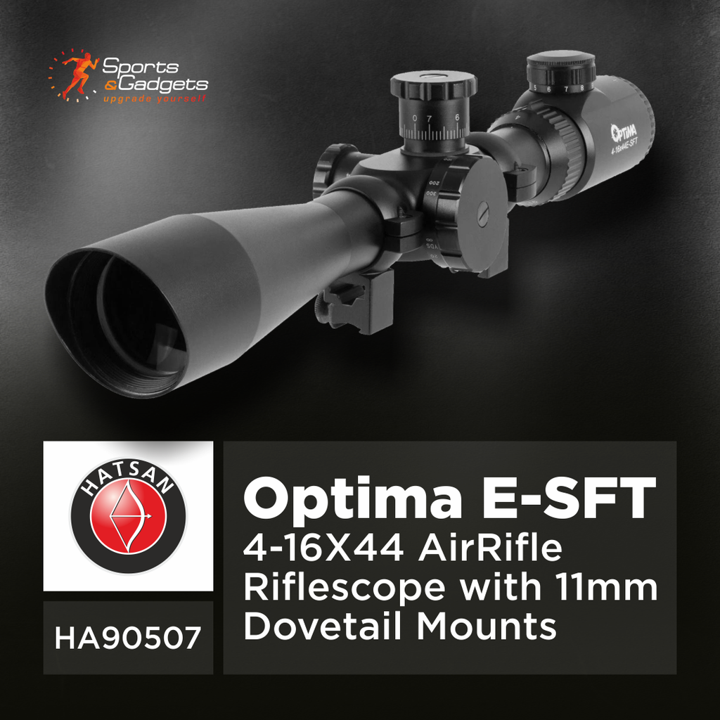🔭 Hatsan Optima E-SFT 4-16X44 AirRifle Riflescope: Big Features at a Great Sale Value 🔥