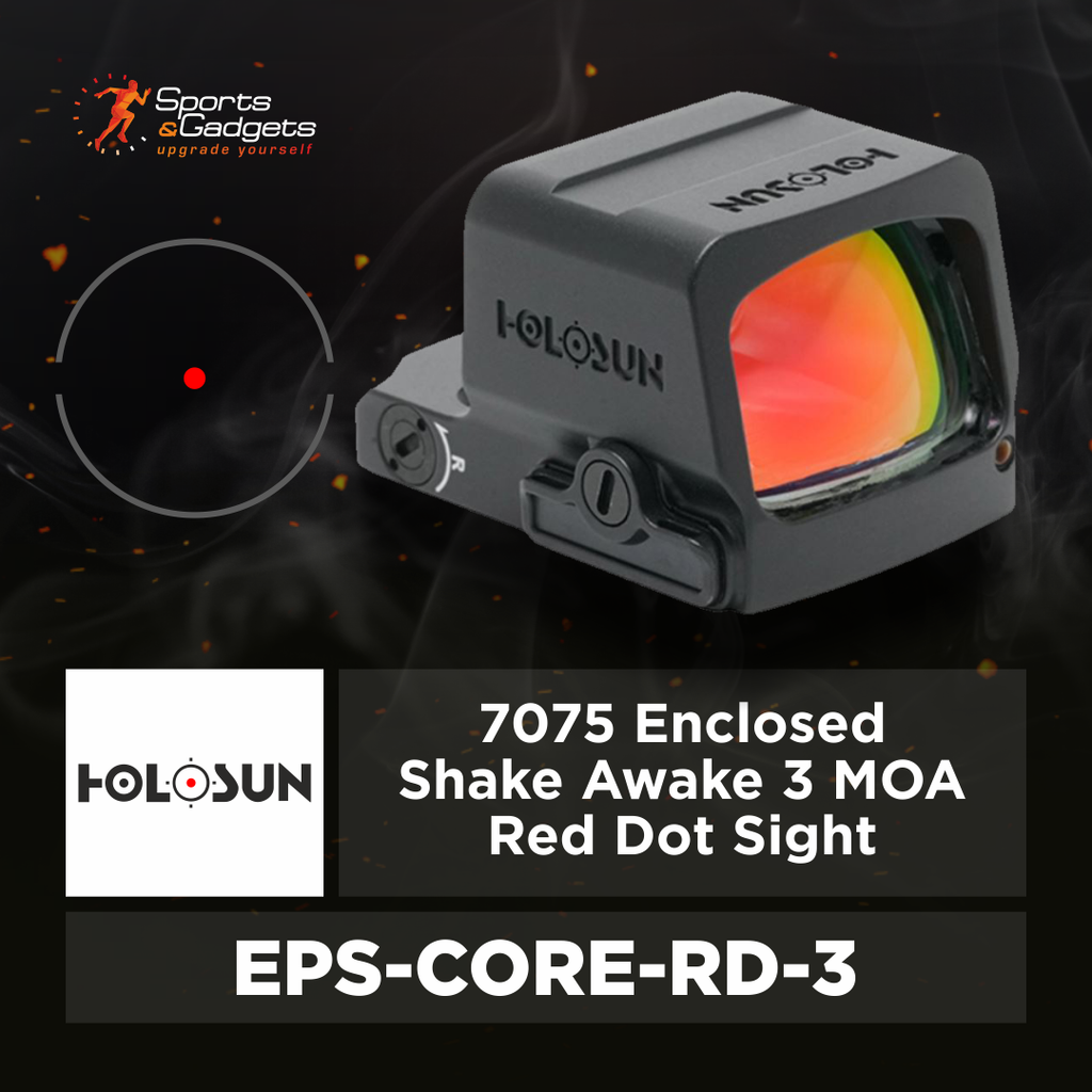 🎯 Holosun EPS-CORE-RD-3: Compact Enclosed 3 MOA Red Dot with RMSc Footprint 🔴