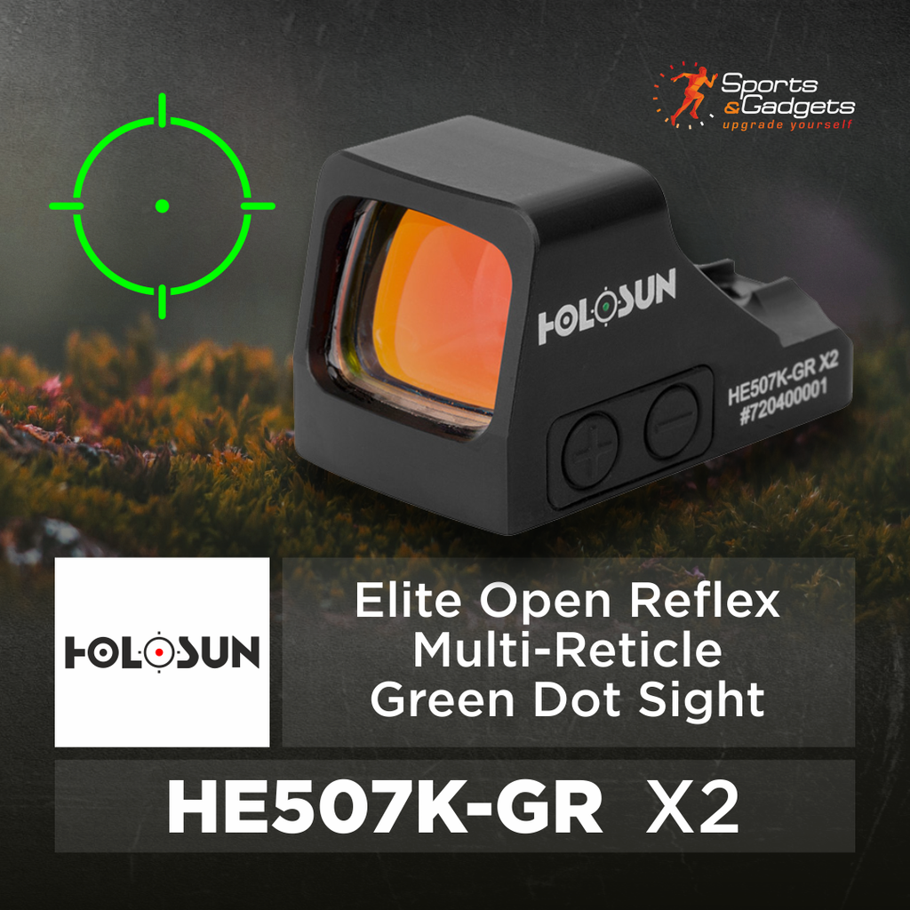 🔰 Holosun HE507K-GR X2 Elite — Compact Precision for Concealed Carry