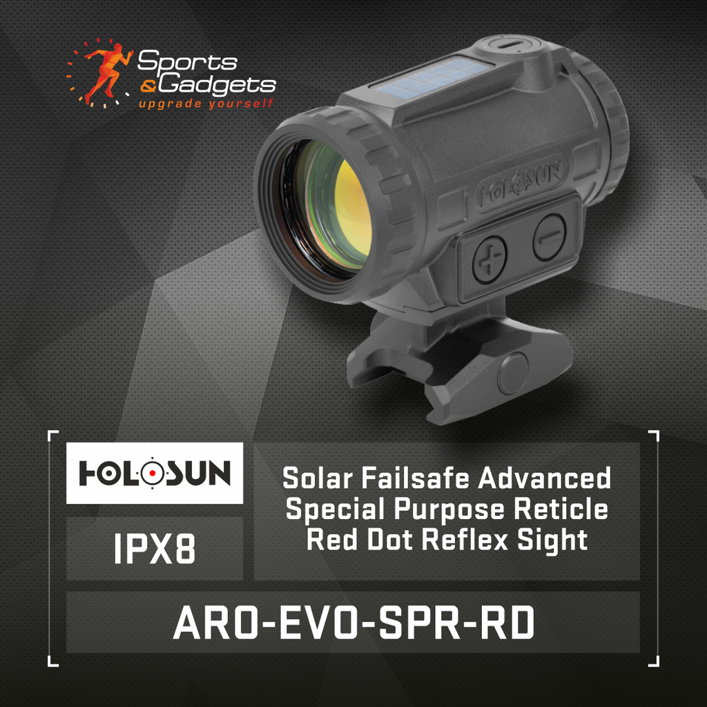 🔴 Holosun ARO-EVO-SPR-RD: Precision Evolved with Solar Power and SPR Reticle